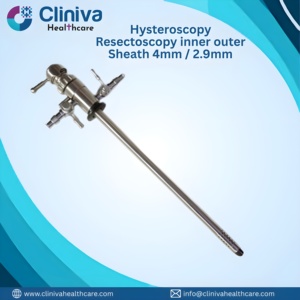 <b>Laparoscopic</b> Hysteroscopy Resectoscopy inner outer Sheath 4mm / 2.9mm High Quality Reusable Surgical <b>Instruments</b> - Product Image 1