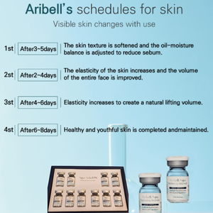 Ampoule Aqua Aribell de Luxe pour une Peau Éclatante comme celle des Vampires, Sérum Hydratant au DNA de Saumon PN et à l'Acide Hyaluronique pour Usage Professionnel - Product Image 3