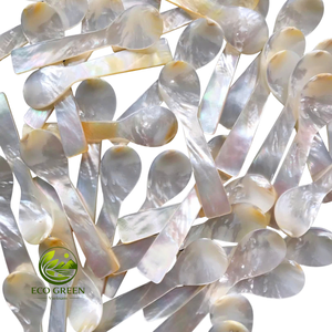 OEM Natural Mother of Pearl Spoon Handmade Shell Spoon for Bird Nest <b>Honey</b> Caviar Jam Cosmetic Sampling Hotel Restaurant Gift - Product Image 3