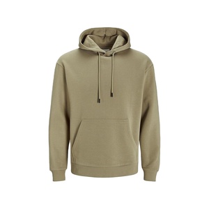 เสื้อฮู้ดดี้ผู้ชายคุณภาพสูง ผ้าฝ้ายฟลีซหนานุ่ม ดีไซน์เรียบง่าย พร้อมโลโก้สั่งทำได้ รุ่นใหม่ล่าสุด บุขนฟลีซอย่างดี - Product Image 1