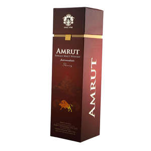 Sustainable Recycled Kraft Paper Wine <b>Bottle</b> <b>Box</b> |UV Coated Single <b>Bottle</b> Cardboard Gift Packaging with Protective Sponge Lining - Product Image 3