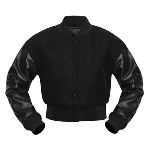 Veste universitaire verte et blanche pour homme, vêtement décontracté d'automne, coupe classique, col rabattu, fermeture à boutons, matière polyester et coton - Product Image 3