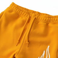 Pantalon de jogging mi-long pour homme, style streetwear, hiver, taille élastique, respirant, en molleton, qualité supérieure, fournisseur OEM Alibaba