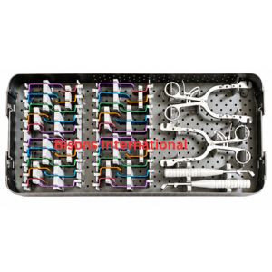 Kit d'instruments d'opération pour l'extension cervicale Bisons International BI-0057918 avec lames, certifié CE, garantie de 2 ans - Product Image 3