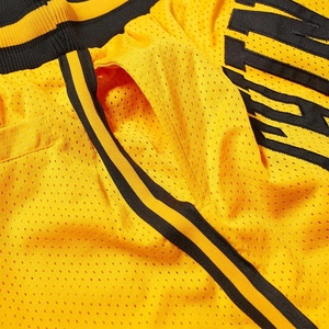 2026 <b>Mens</b> Basketball <b>Shorts</b> Custom <b>Patch</b> Embroidery Quick Dry High Quality Heavy Mesh Basketball <b>Shorts</b> With Pockets - Product Image 3