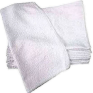 Serviette de bain carrée blanche OEM SKVT 100% coton, technique de tissage, design uni, cadeau - Product Image 5