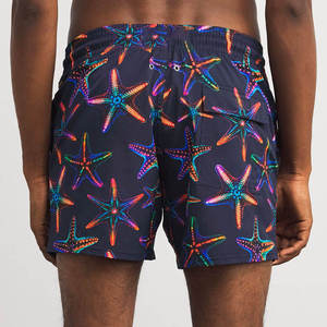 Shorts de bain décontractés pour hommes avec logo personnalisé, séchage rapide, impression par sublimation, vente en gros, OEM ODM disponible - Product Image 3