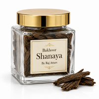 BAKHOOR UDiMiSK Shanaya 100 grammes, parfum d'ambiance arabe, écologique, bois de santal biologique, coffret cadeau, arômes longue durée, VENTE CHAUDE