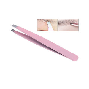 Premium Quality Stainless Steel Eco-Friendly Eyebrow Tweezers with Customized Logo and Low Price - Product Image 1