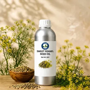 Sweet Warm Herbaceous Anise-like Aroma 100% Pure Natural Sweet Fennel <b>Essential</b> <b>Oil</b> - By Katyani Exports Bulk Manufacturer India - Product Image 5