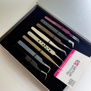 Pince à épiler GETUP BROSONS IMPEX anti-magnétique de précision, en acier inoxydable, revêtement en poudre, couleur personnalisée, longueur 10 mm - Product Image 2