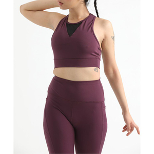 Conjunto de Yoga para Mujer, Conjunto Deportivo Sexy de Moda para Correr al Aire Libre, Ropa Deportiva Ajustada, Conjunto de Yoga de Dos Piezas para Mujer, Primavera - Product Image 6