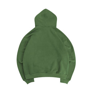 Mens Premium Pullover Hoodie Heavyweight Cotton Blend Sweatshirt Luxury Comfort Relaxed Fit Everyday Streetwear Top - Product Image 2