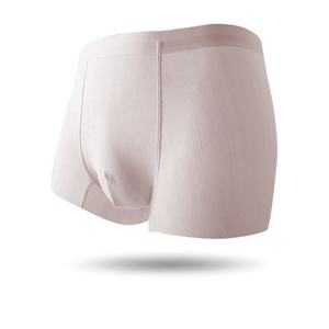 Calzoncillos Boxer de Algodón y Spandex Transpirables, Tejido Elástico Suave, Ajuste Cómodo para Hombres, Uso Diario y Deportivo - Product Image 3