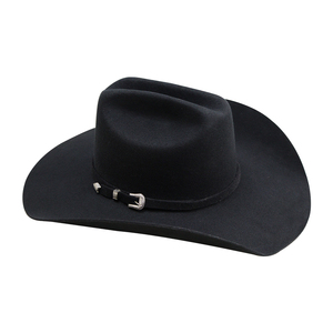 Black 100% Wool Striped Cowboy <b>Hat</b> Unisex Adult Beach Wide Brim Spring and <b>Summer</b> 58-60CM 2026 - Product Image 4