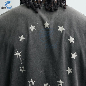 Camiseta Extra Grande Personalizada, 100% Algodón, Corte Holgado, Estilo Urbano, Impresión DTG, para Hombre - Product Image 6