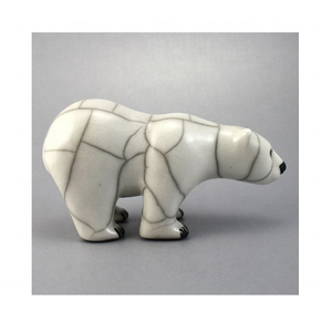 Estatuilla de oso polar Premium de alta calidad tallada en estilo animal de piedra buena relación calidad-precio - Product Image 2