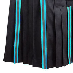 Nouveaux Kilt Personnalisés Noirs et Bleus pour Pompiers 2026 – Le Meilleur Fournisseur de Kilt Gothique et Steampunk 2026 - Product Image 5