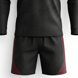 Maillot de rugby personnalisé pour équipe, uniforme professionnel sublimé, séchage rapide, respirant, antibactérien, vêtements de sport courts de haute qualité - Product Image 2