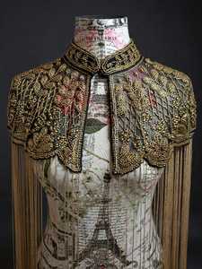 Flecos de lujo con borlas y cuentas para cortinas, accesorio de adorno - Product Image 6