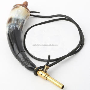 Bocina de polvo de búhos 100% Natural, claxon Natural con enchufe de madera, para regalo, artesanía, bocina pulida - Product Image 1