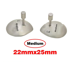 Hot Selling Stainless Steel & Silicone Laser Eye Protection Ocular Shield with Handle Chemical Resistant <b>Lens</b> - Product Image 5