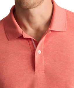High Quality Men's Coral <b>Pink</b> <b>Polo</b> <b>Shirt</b> Breathable Cotton Golf <b>Polo</b> T-<b>Shirts</b> Summer Casual Golf T <b>Shirts</b> For Adults - Product Image 5