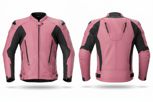 2026 New Latest Design Leather Motorcycle Jacket with Protective Armor Full Zip Closure and Mesh Panels for Bike Riders Jacket - Product Image 4