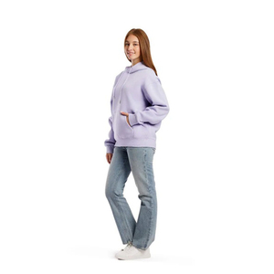 Esta sudadera con capucha de punto con logotipo personalizado de una fábrica OEM incluye servicio profesional y logotipo personalizado para compradores de ropa al por mayor. - Product Image 2