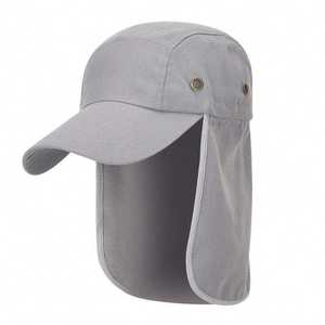 Casquette de protection solaire d'été pour hommes, avec couvre-visage et cou, respirante, légère, pour la pêche en plein air, la randonnée, chapeau de protection UV - Product Image 2