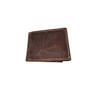 Vente en gros de portefeuilles en cuir de vache véritable résistants à l'eau de qualité durable pour hommes portefeuilles en cuir de première qualité à bas prix - Product Image 1