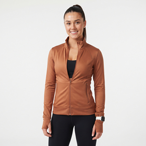 Sports Training <b>Jacket</b> <b>Women</b> Athletic Teamwear <b>Lightweight</b> Polyester <b>Jacket</b> Ladies Turn Down Collar Sports Training <b>Jackets</b> - Product Image 6