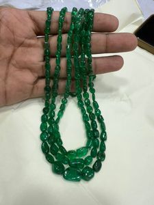 AAA Quality Panjshir Emerald Oval Shape 5*7mm Natural Gemstone For Jewelry Making At Wholesale Price - Product Image 1