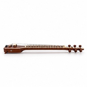 Sitar Eléctrico Profesional de Viaje de 44 Pulgadas, Instrumento Musical de Cuerdas Clásico Tradicional Indio para Actuaciones en Escenario - Product Image 3
