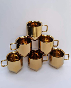โรงงานผลิตแก้วโลหะสแตนเลสขายส่งโดยตรงสำหรับกาแฟ ชา ไวน์ สำหรับงานปาร์ตี้ แก้วทองแดงสำหรับบาร์และโรงแรม - Product Image 2