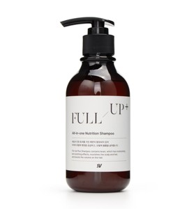 FullUP+_Sérum capillaire hydratant et nourrissant sans sulfate 300ml Crème shampooing pour la réparation des cheveux abîmés et les soins antipelliculaires - Product Image 1