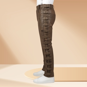 High Quality Fashionable Men's <b>Polyester</b> <b>Joggers</b> Slim Fit Comfortable Casual Windproof Breathable Pants - Product Image 4