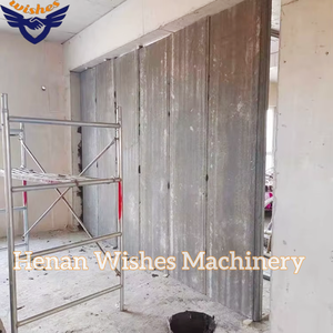 Machine d'extrusion de panneaux muraux en <span class=keywords><strong>béton</strong></span> préfabriqué hydraulique au <span class=keywords><strong>prix</strong></span> d'usine avec boîte de vitesses, marque HENAN WISHES - Product Image 6