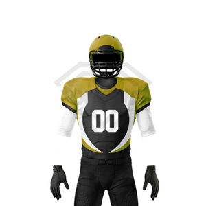 Fabricant d'uniformes de football américain sur mesure, vente en gros de maillots d'équipe sublimés, pantalons, casques, ensemble de vêtements de sport de haute qualité - Product Image 5