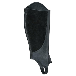 Slim Fit Lightweight Western English Riding <b>Chaps</b> Genuine Leather <b>Half</b> <b>Chaps</b> Zipper Closure Comfortable <b>Half</b> Leather <b>Chaps</b> - Product Image 6
