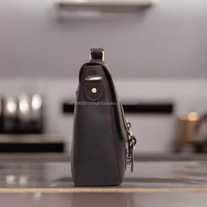 Porte-documents pour ordinateur portable en cuir véritable de haute qualité sac à bandoulière étui en PC robuste sac à main Portable de Style voyage antichoc - Product Image 3