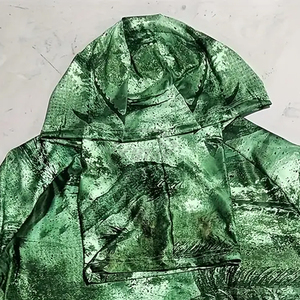 เสื้อฮู้ดดี้ลายพรางสำหรับตกปลา ป้องกันรังสียูวี UPF 50 แขนยาว ระบายอากาศ แห้งเร็ว พร้อมหน้ากากปิดหน้า สำหรับเล่นกีฬา - Product Image 6