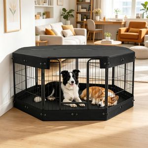 Casetta Moderna Rettangolare per Piccoli Animali da Interno - Design Salvaspazio con Tetto in Acciaio - Product Image 5