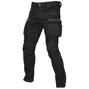 Pantalones de Motocicleta Duraderos con Múltiples Bolsillos en Oferta / Pantalones de Motocicleta Elásticos de Tela Impermeable para Adultos - Product Image 1
