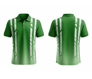 Custom Sublimation Polo Shirt Shield Design High Quality Sportswear for Men Women Youth Quick-Dry Dry-Fit Active Polo - Product Image 1