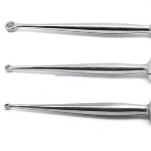 สุนัขจิ้งจอกที่ขูดผิวหนังเครื่องมือผ่าตัดสเตนเลส6ชิ้นสำหรับรอยโรคผิวหนังและขั้นตอนการตรวจชิ้นเนื้อได้รับการรับรองจากแพทย์ผิวหนัง - Product Image 5