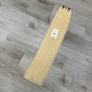 Cabello humano Vietnam Alta calidad Rubio 613 cabello Cutículas completas Alineadas Paquetes de cabello Extensiones de trama Raw Vietnamita - Product Image 4