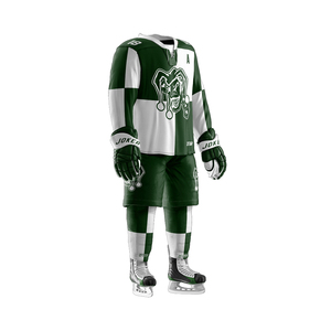 Uniforme de hockey sur glace à prix d'usine, fabriqué avec un tissu doux et respirant, parfait pour le confort et les compétitions d'équipe. - Product Image 2