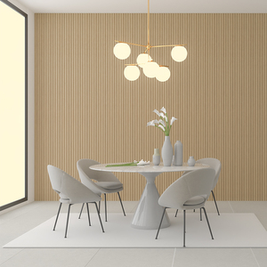 Panneau mural intérieur à lames, DIY, moderne, pour salle de bain et cuisine, ignifuge, résistant à l'eau, économique et écologique - Product Image 1