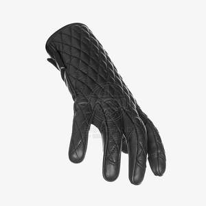 Gants de moto performants, ajustement confortable, en cuir, idéaux pour les motards professionnels - Product Image 3